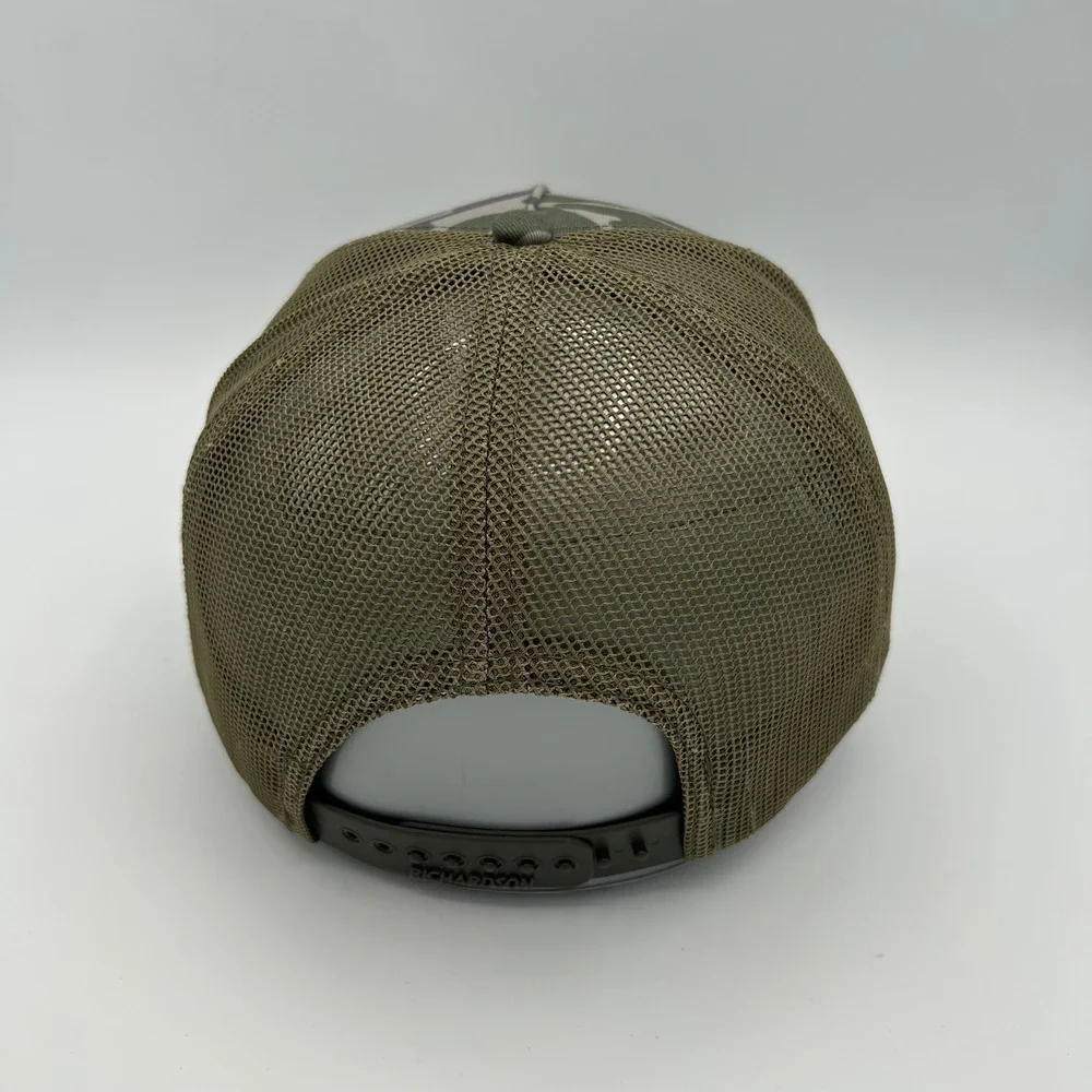 Mountain Candy India Pale Ale Trucker Hat Mens OSFM Green Camo Sycamore Brewing